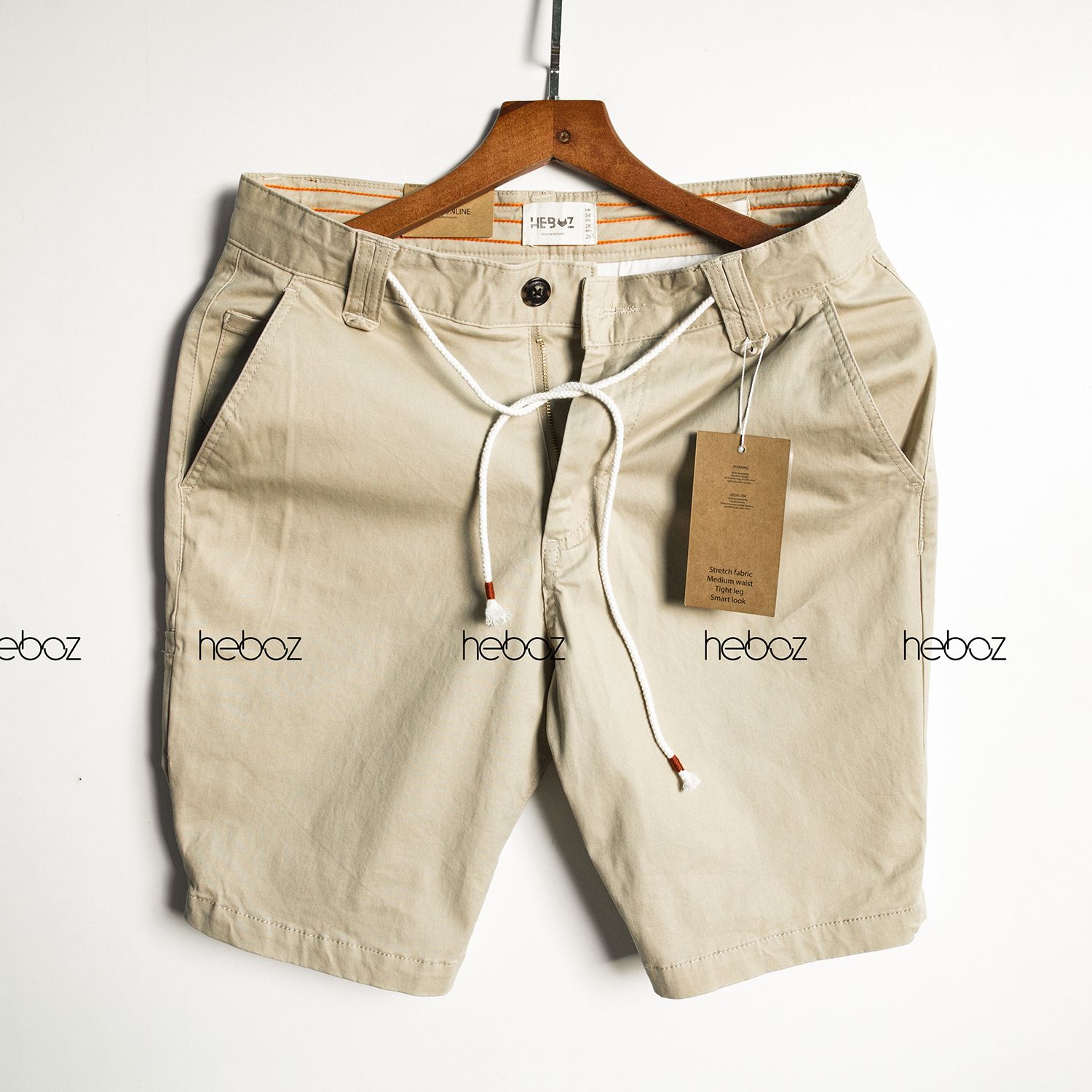 Quần short kaki Heboz 4M(line)
