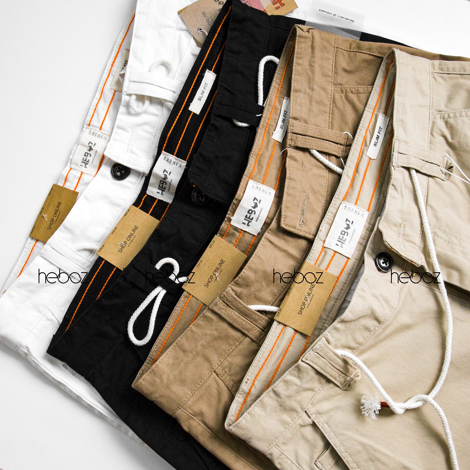 Quần short kaki Heboz 4M(line)