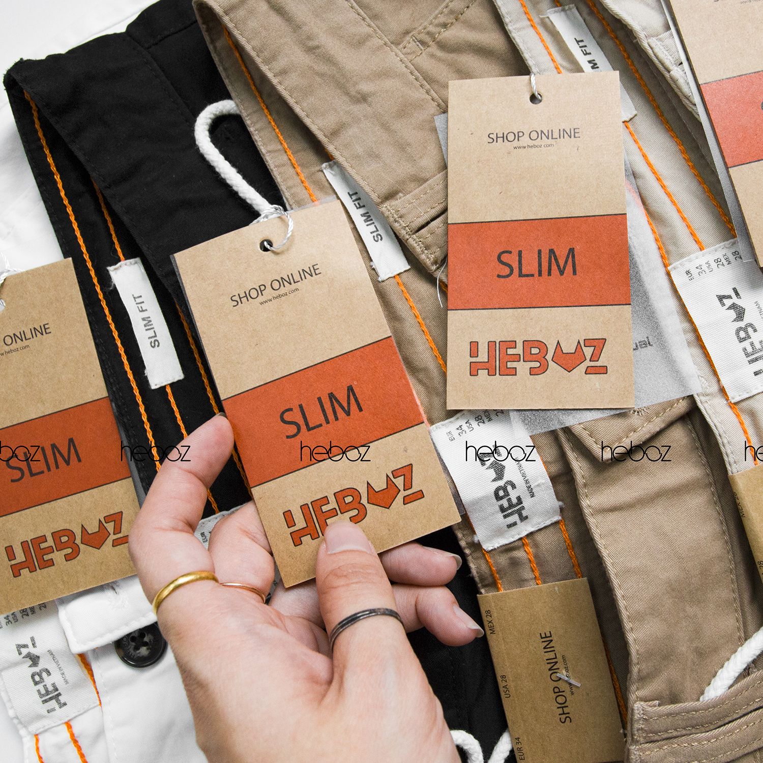 Quần short kaki Heboz 4M(line)