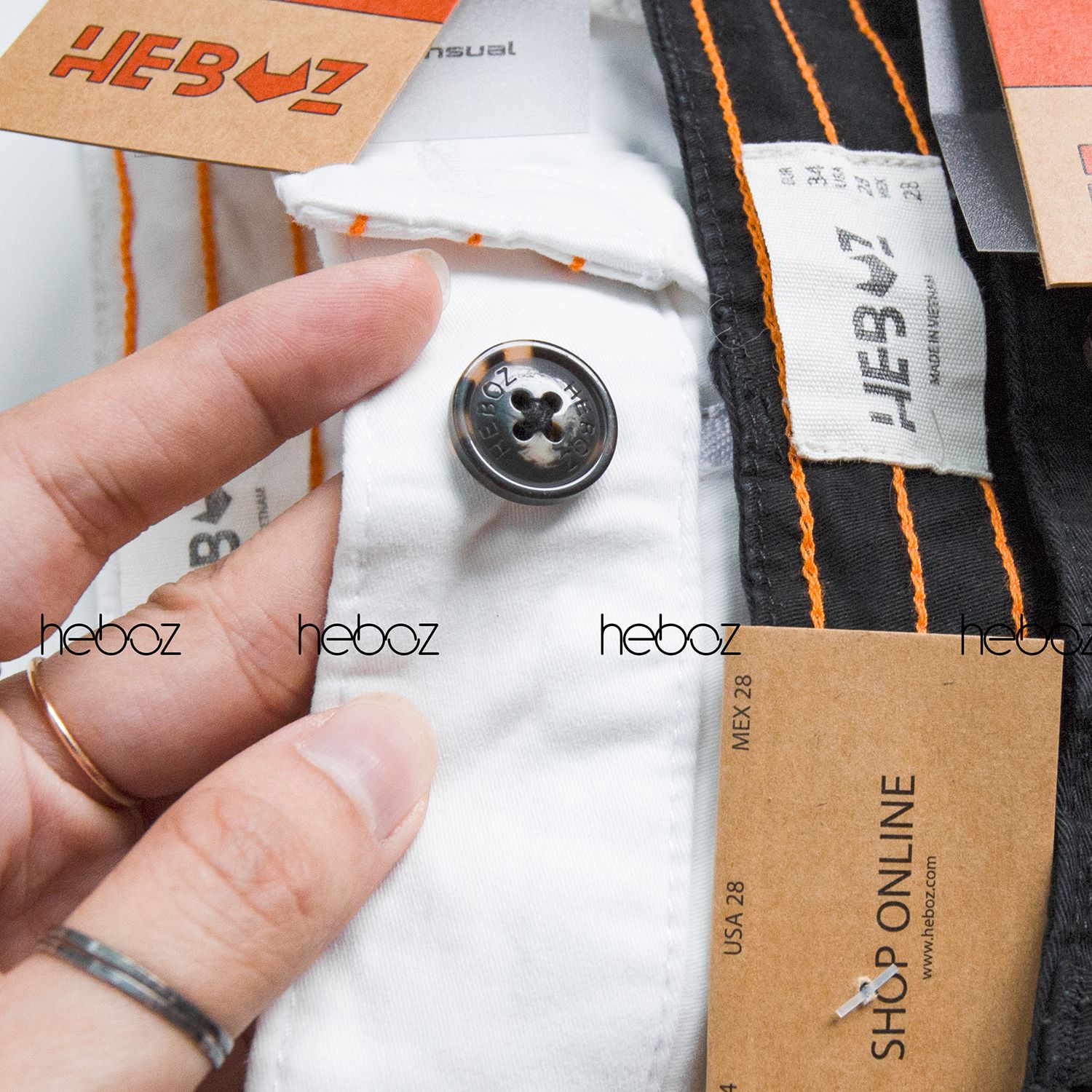 Quần short kaki Heboz 4M(line)