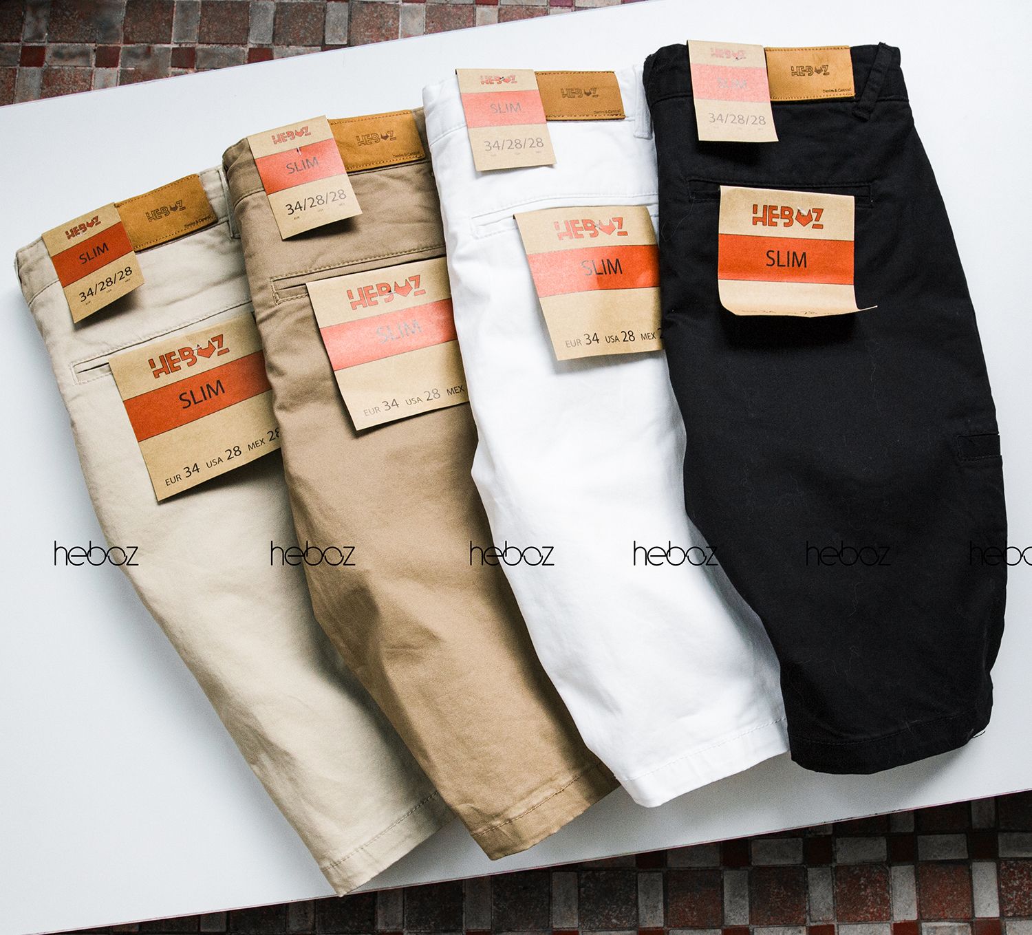 Quần short kaki Heboz 4M(line)