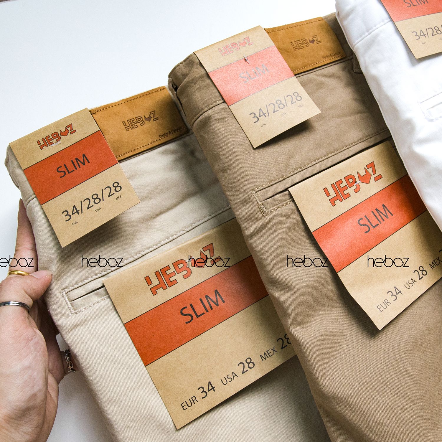 Quần short kaki Heboz 4M(line)