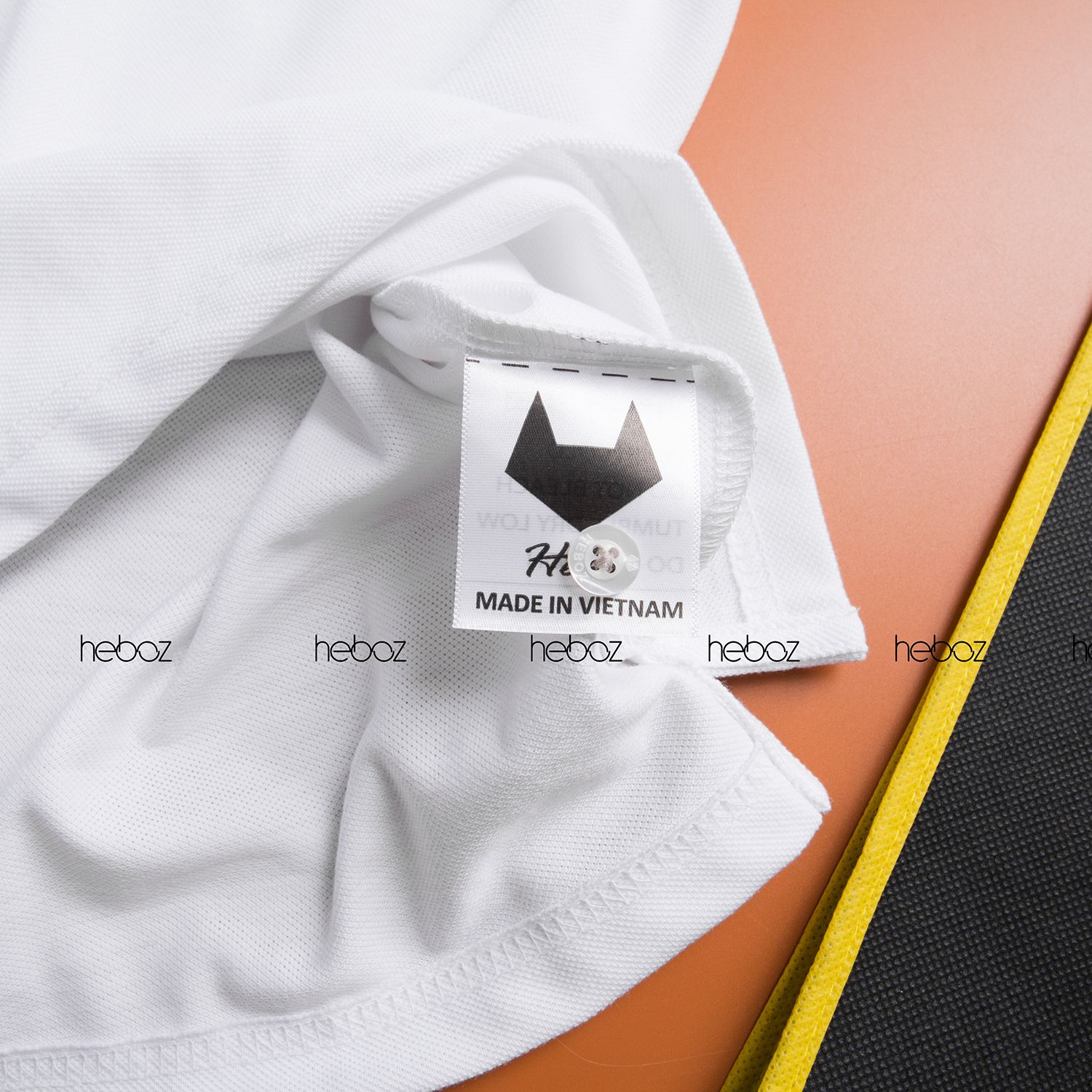 Áo polo Heboz phối viền 5M