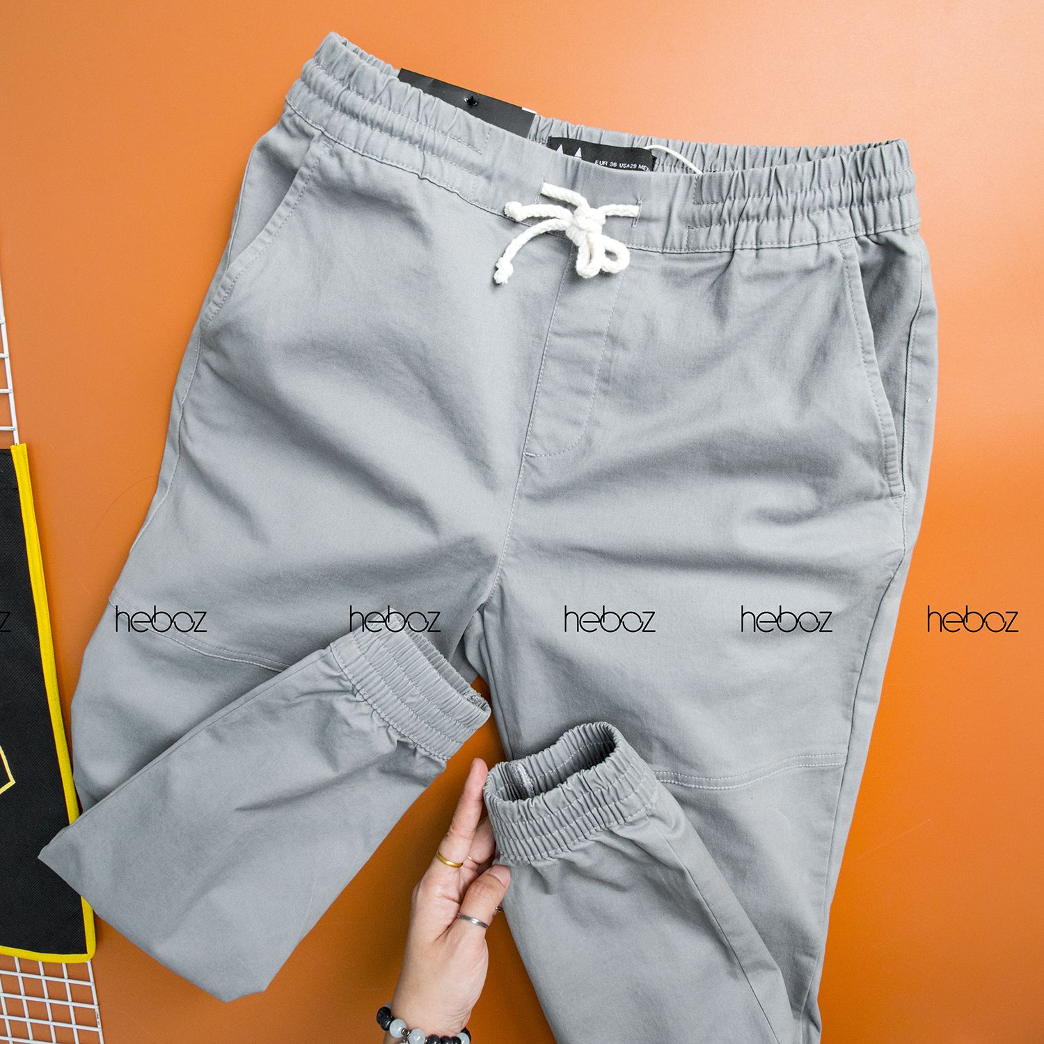 Quần jogger kaki HB TN 4M - 00000429