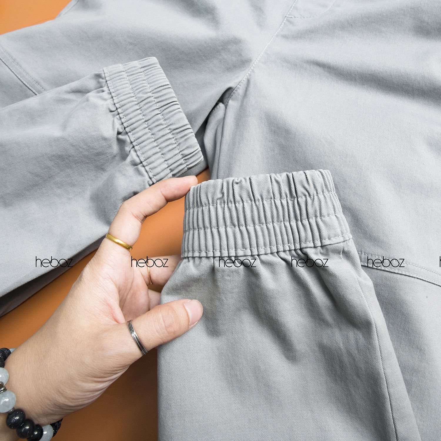 Quần jogger kaki Heboz TN 4M