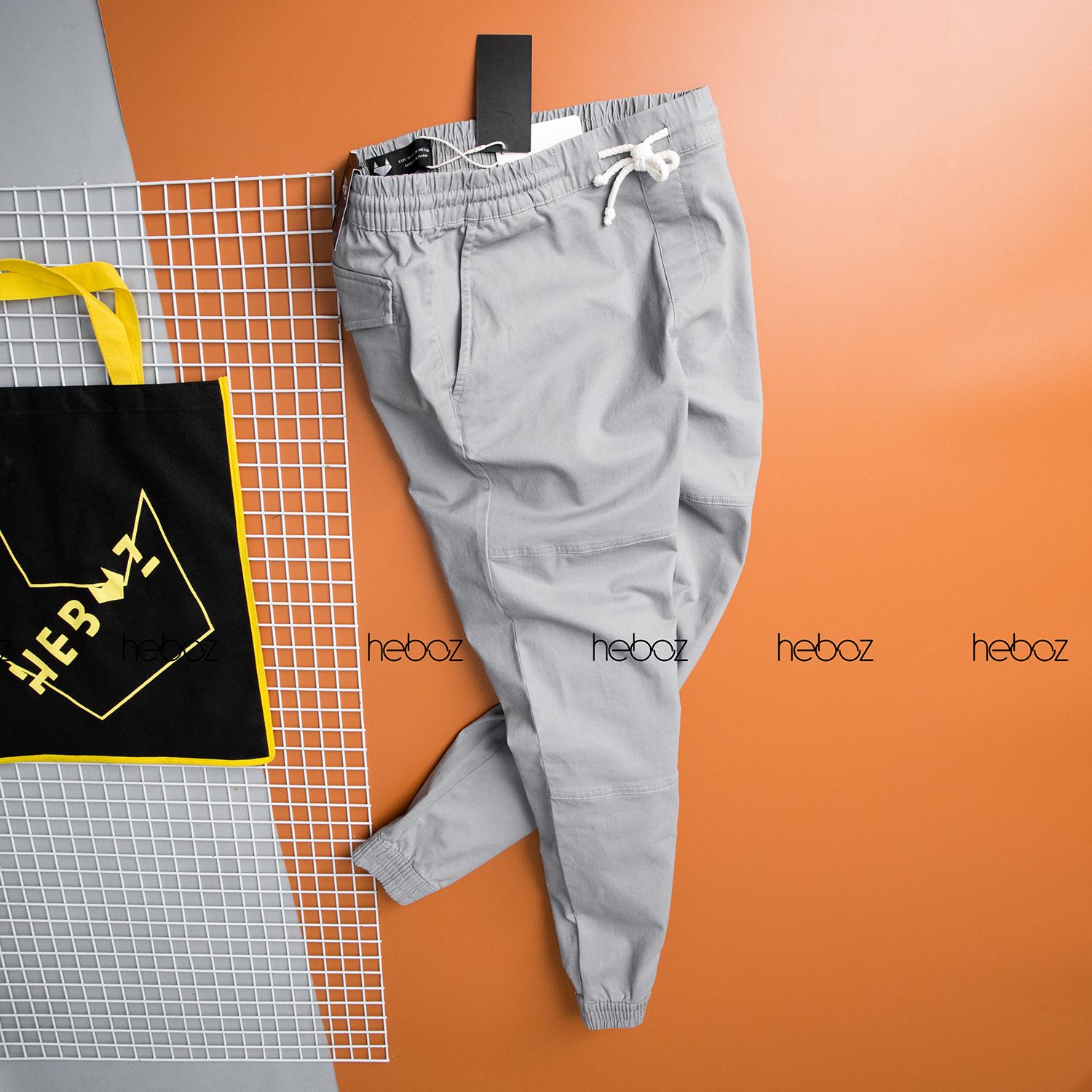 Quần jogger kaki Heboz TN 4M