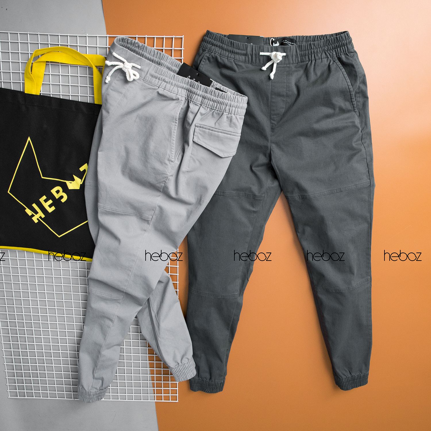 Quần jogger kaki Heboz TN 4M