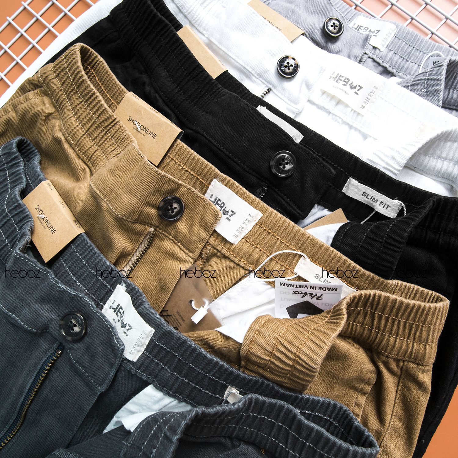 Quần short kaki Heboz LT 5M