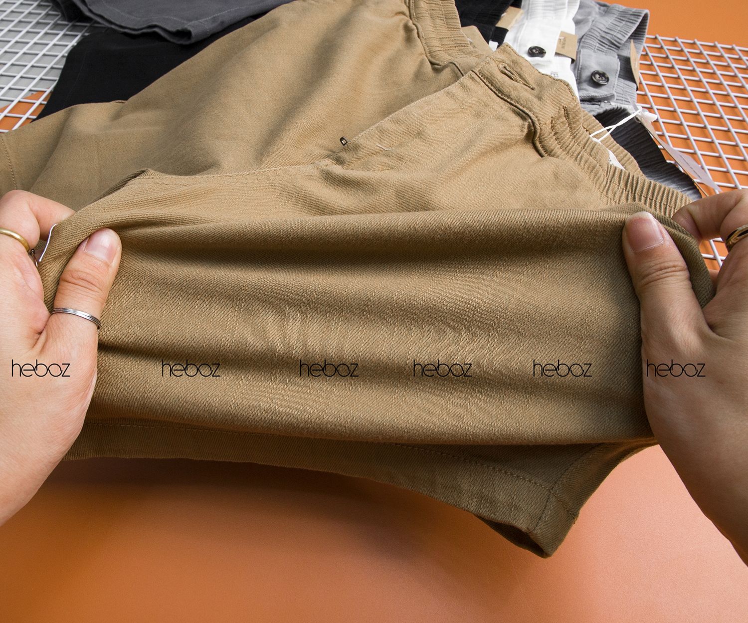 Quần short kaki Heboz LT 5M