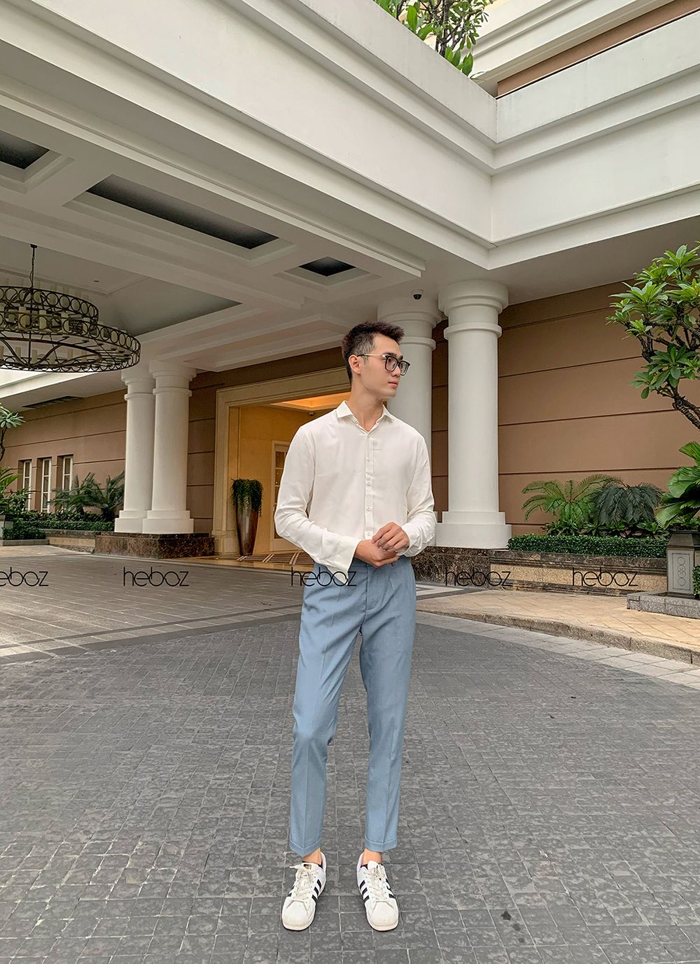 Quần tây Heboz lửng 4M - 00000426