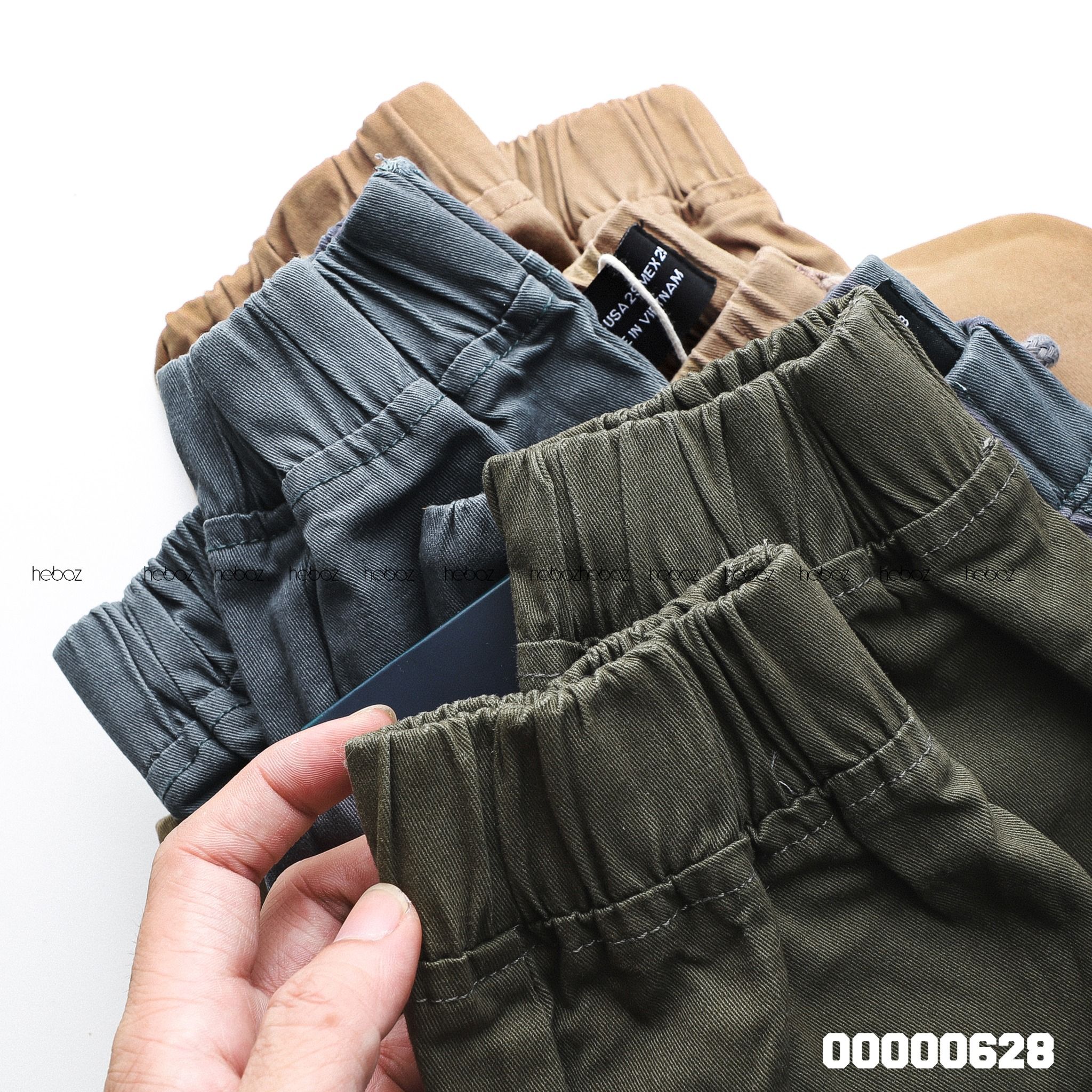 Quần jogger kaki Heboz 5M - 00000628