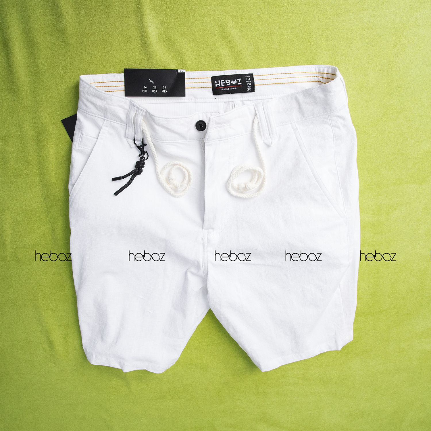 Quần short linen Heboz 3M