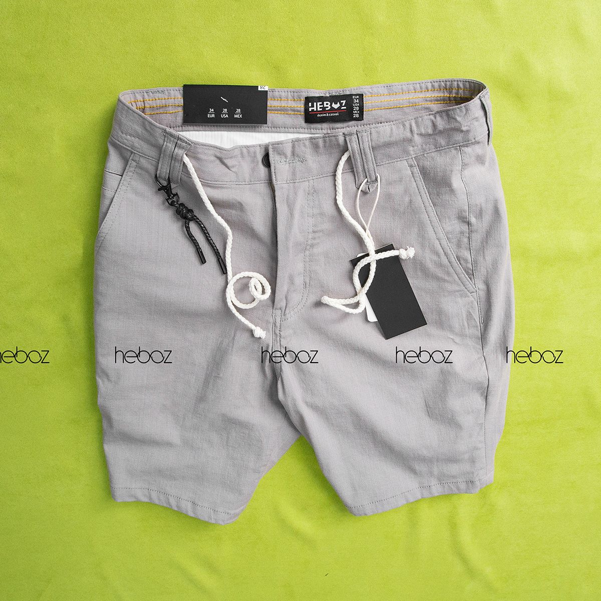 Quần short linen Heboz 3M