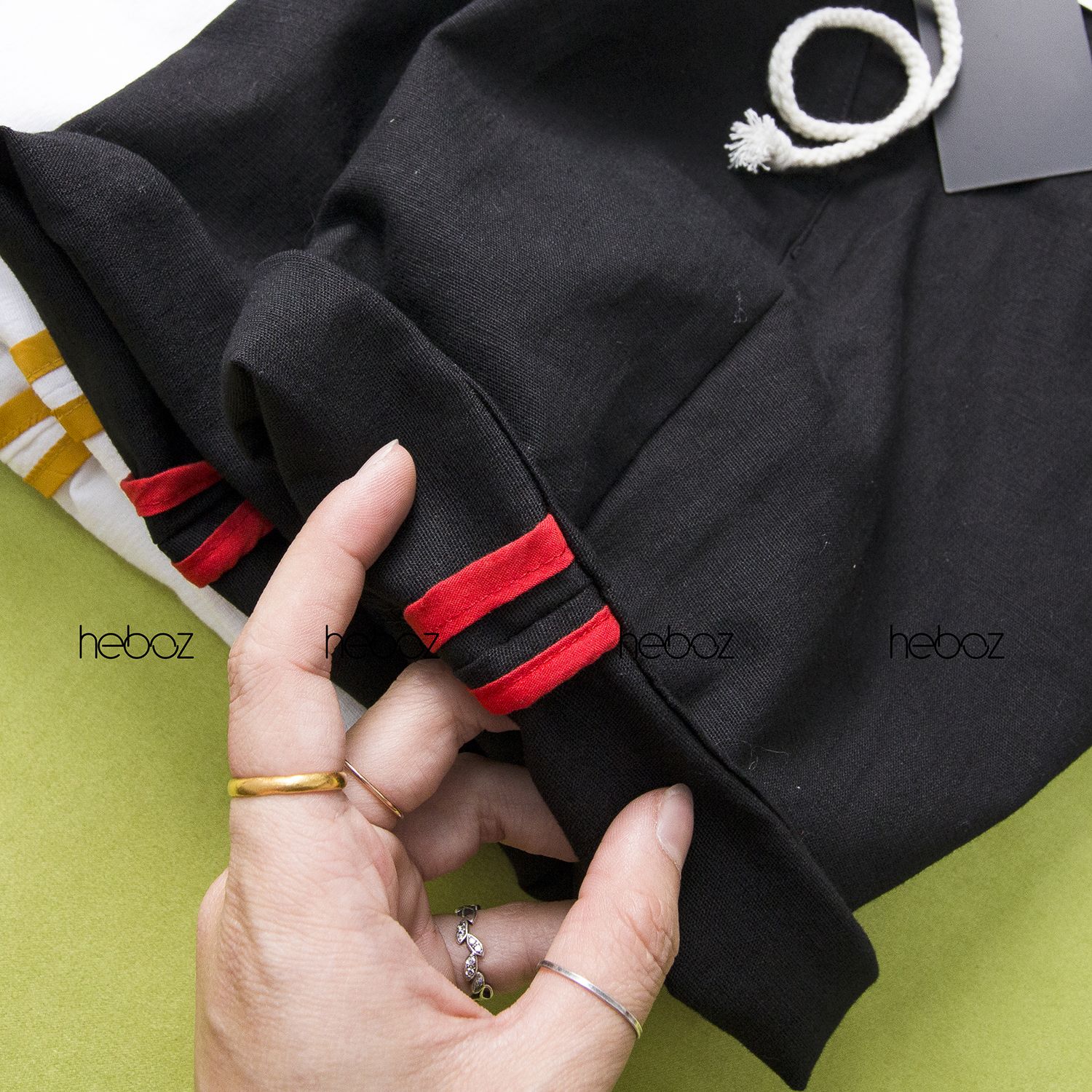 Quần short linen Heboz 3M