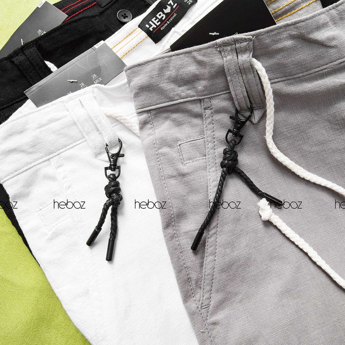Quần short linen Heboz 3M