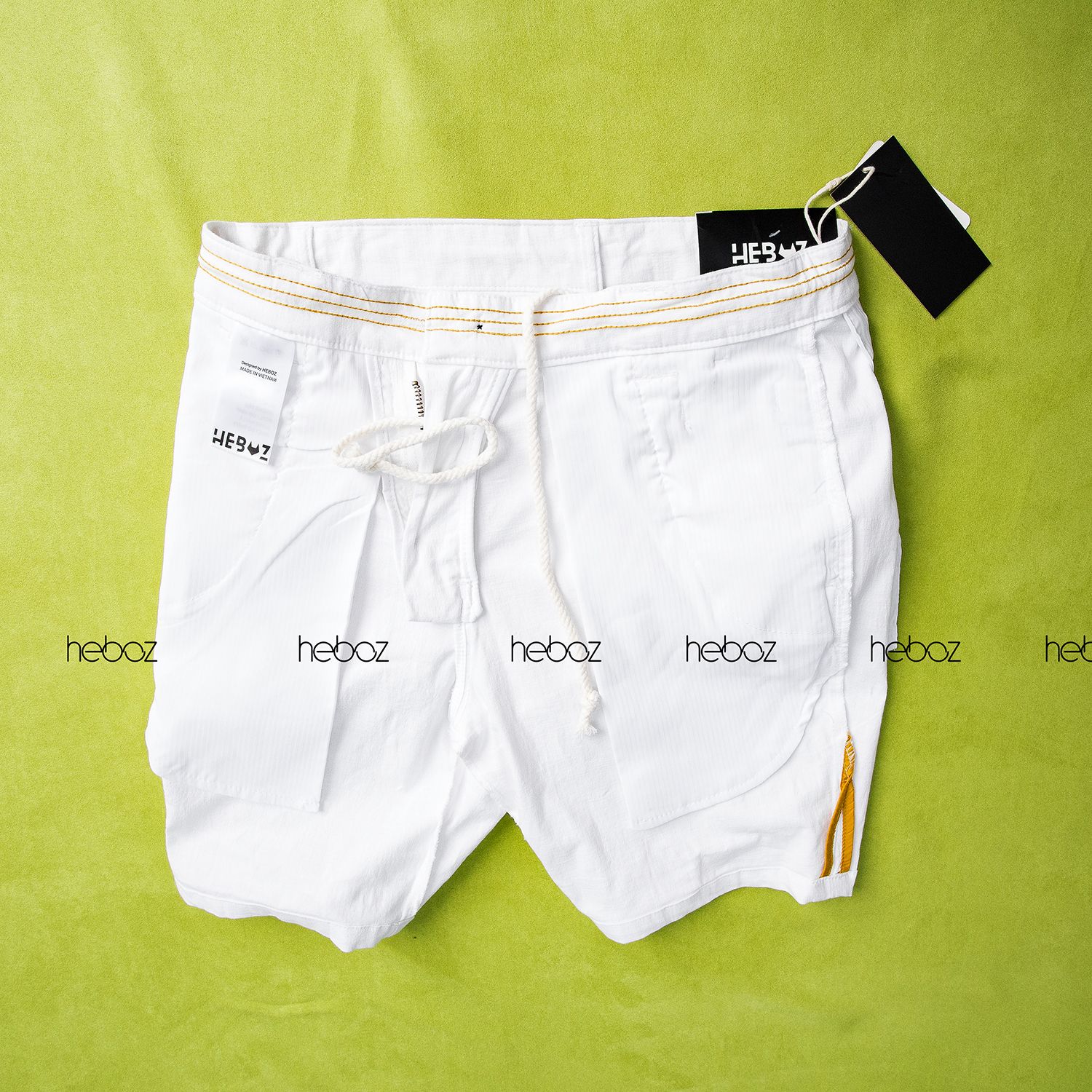 Quần short linen Heboz 3M