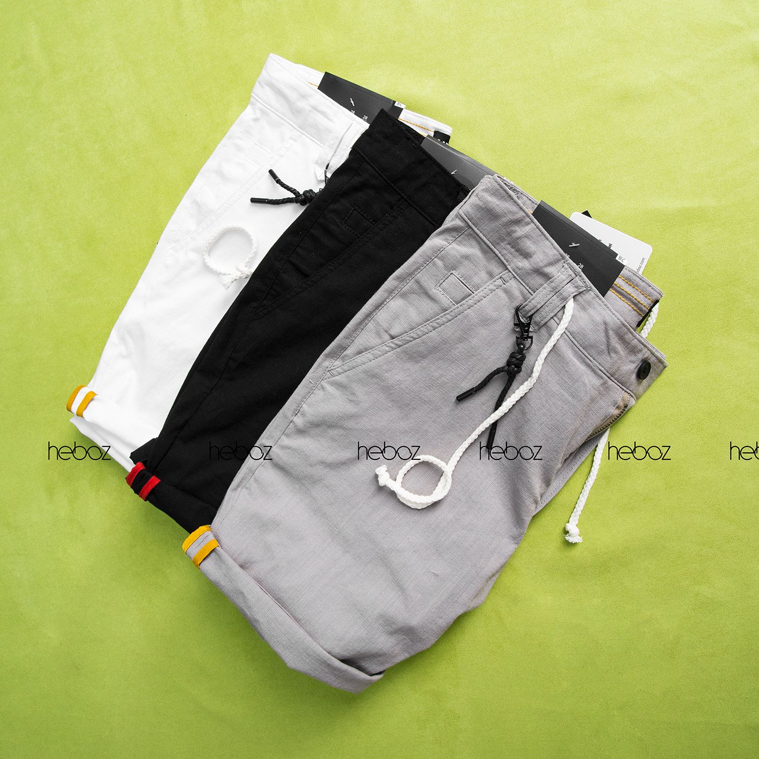Quần short linen Heboz 3M