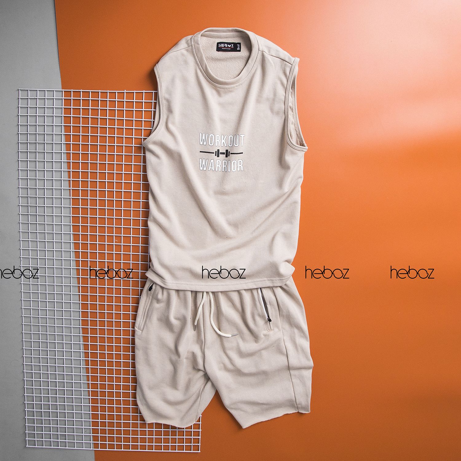 Bộ nỉ tanktop HB