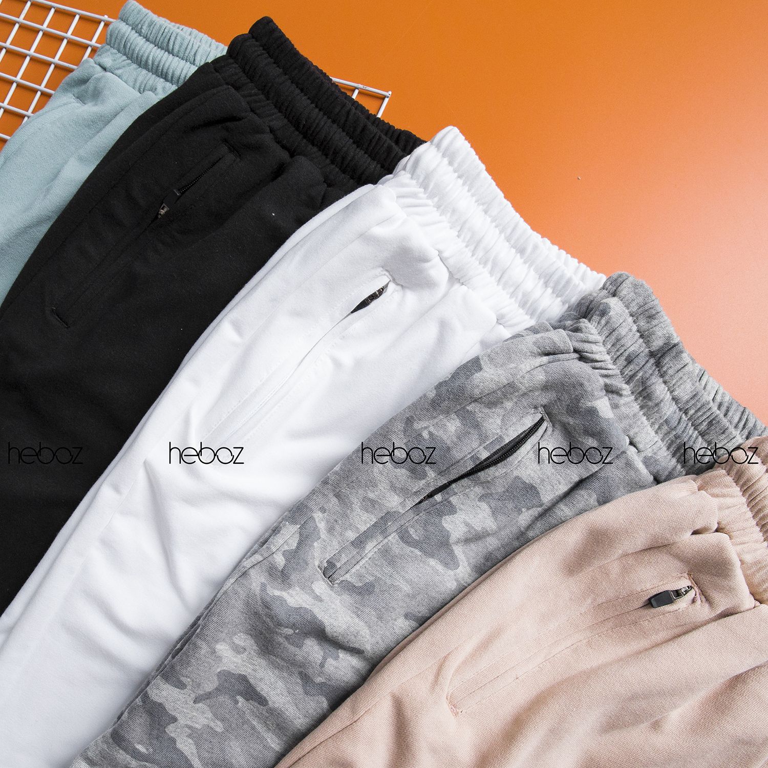 Quần short nỉ Heboz tank top 5M