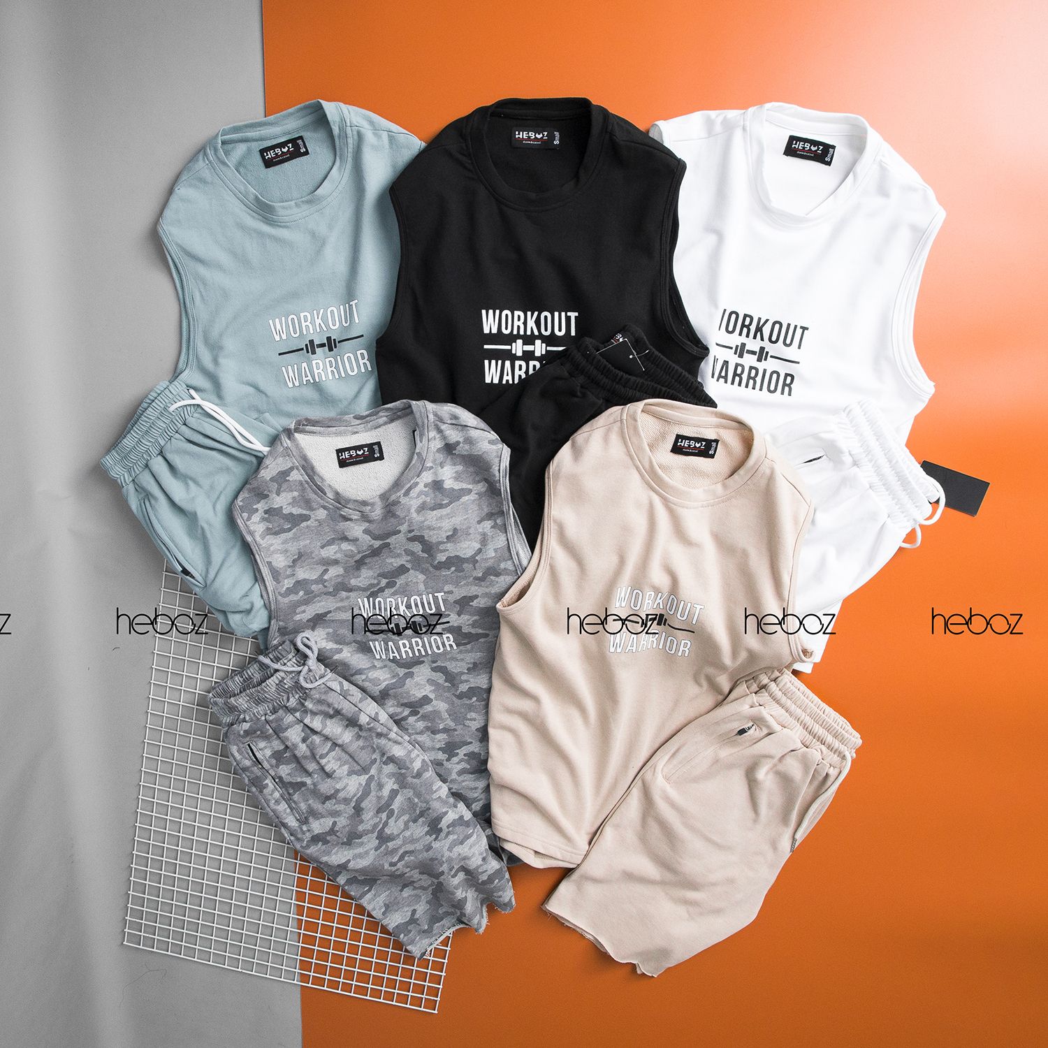 Bộ nỉ tanktop HB