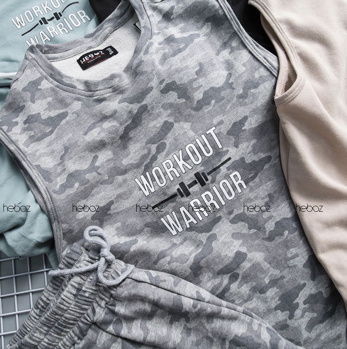 Bộ nỉ tanktop HB