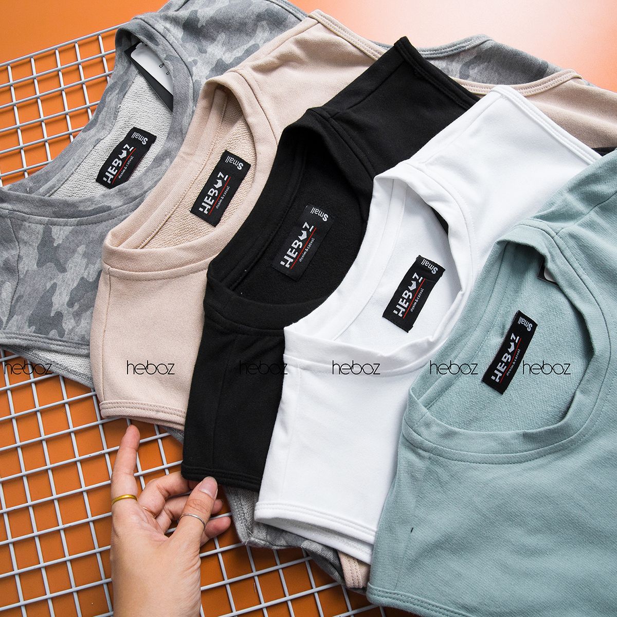 Bộ nỉ tanktop HB