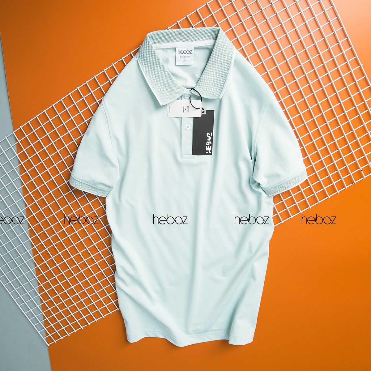 Áo polo Heboz trơn 7M