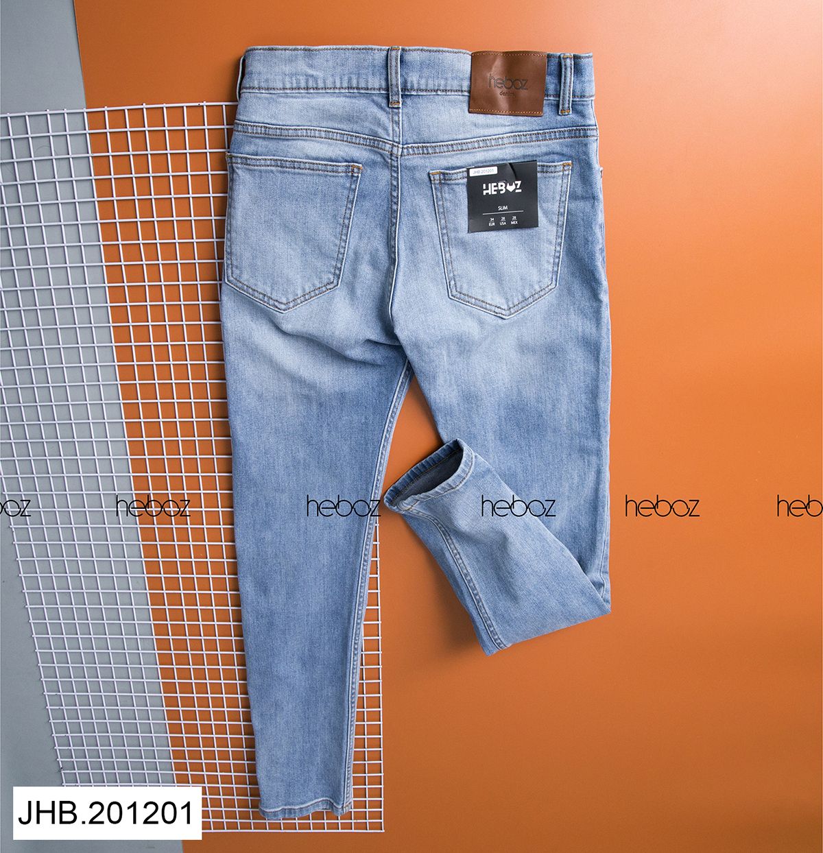 Quần jean suông Heboz 3M