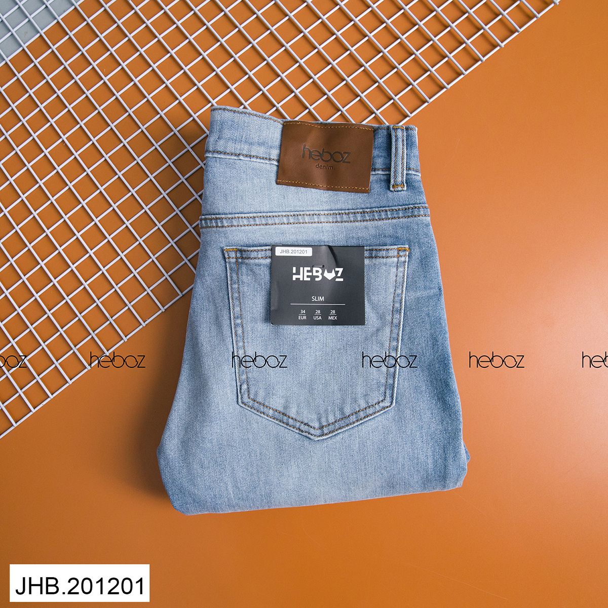 Quần jean suông Heboz 3M