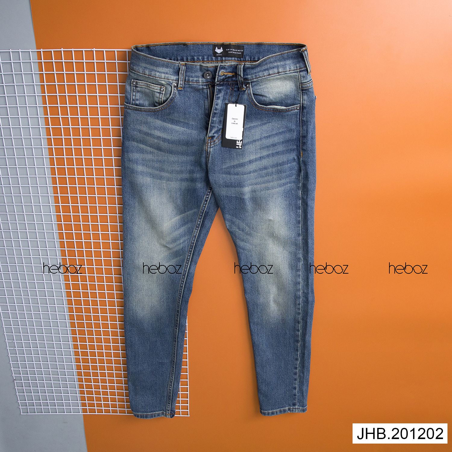Quần jean suông Heboz 3M