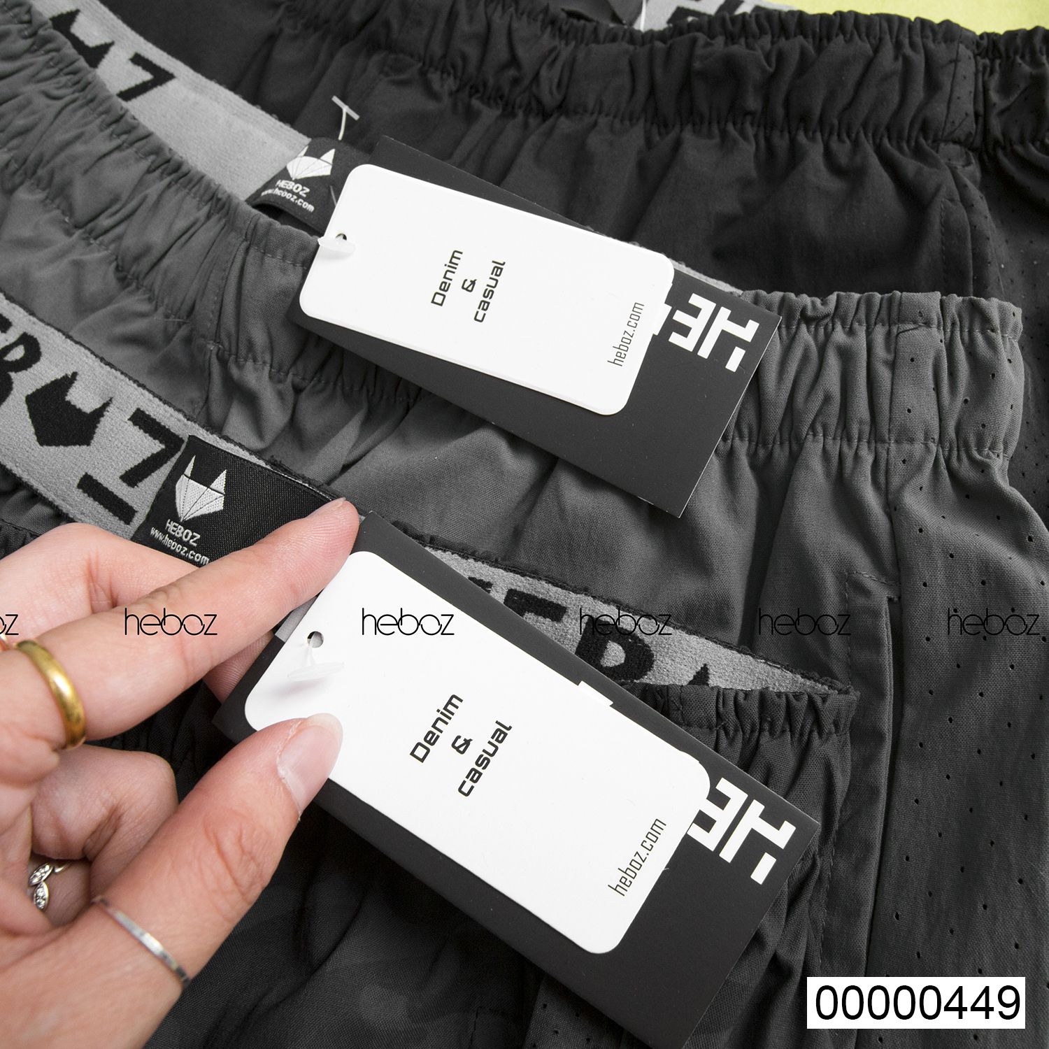 Quần short thun lạnh HB 3M(logo)