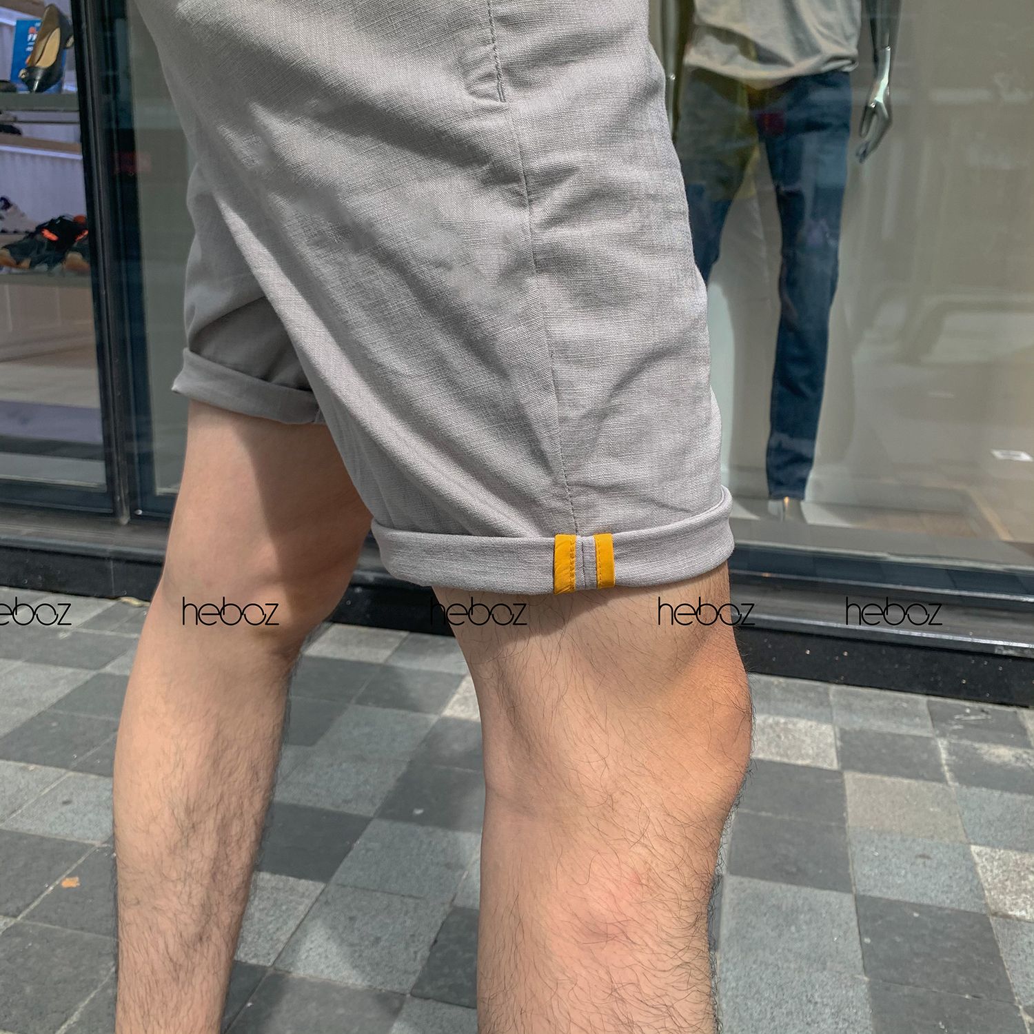 Quần short linen Heboz 3M