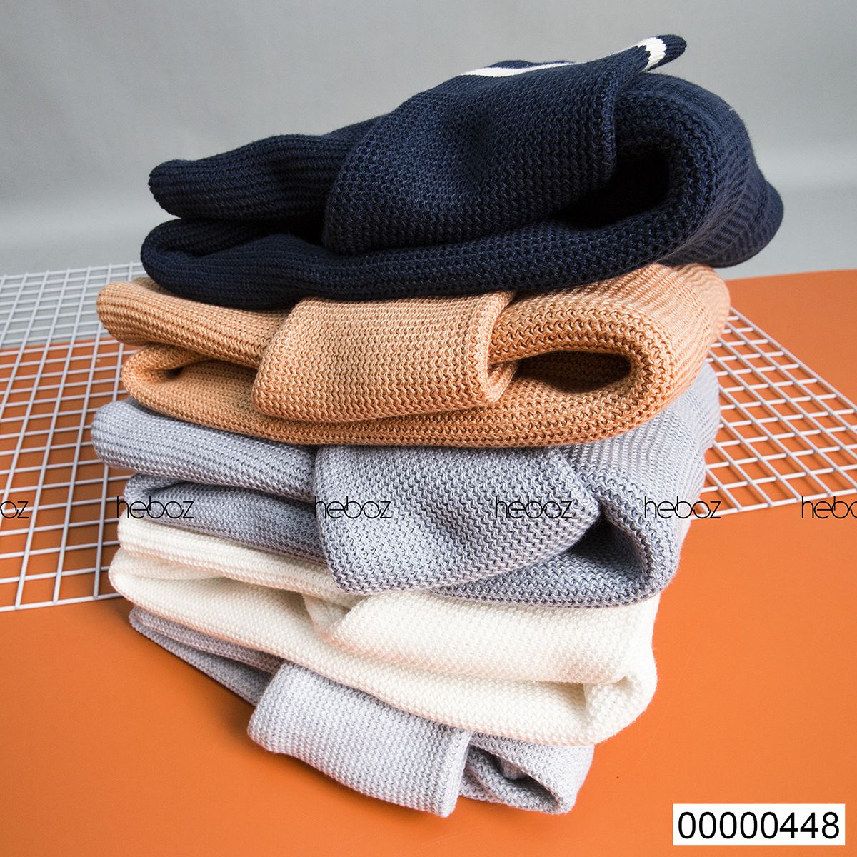 Áo len Heboz viền cổ 5M