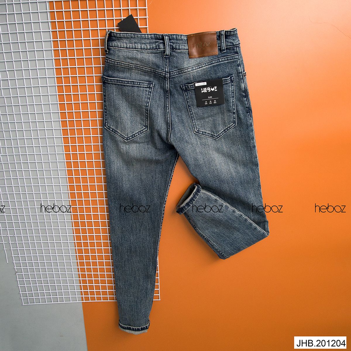 Quần jean HB 201204(xanh xám)