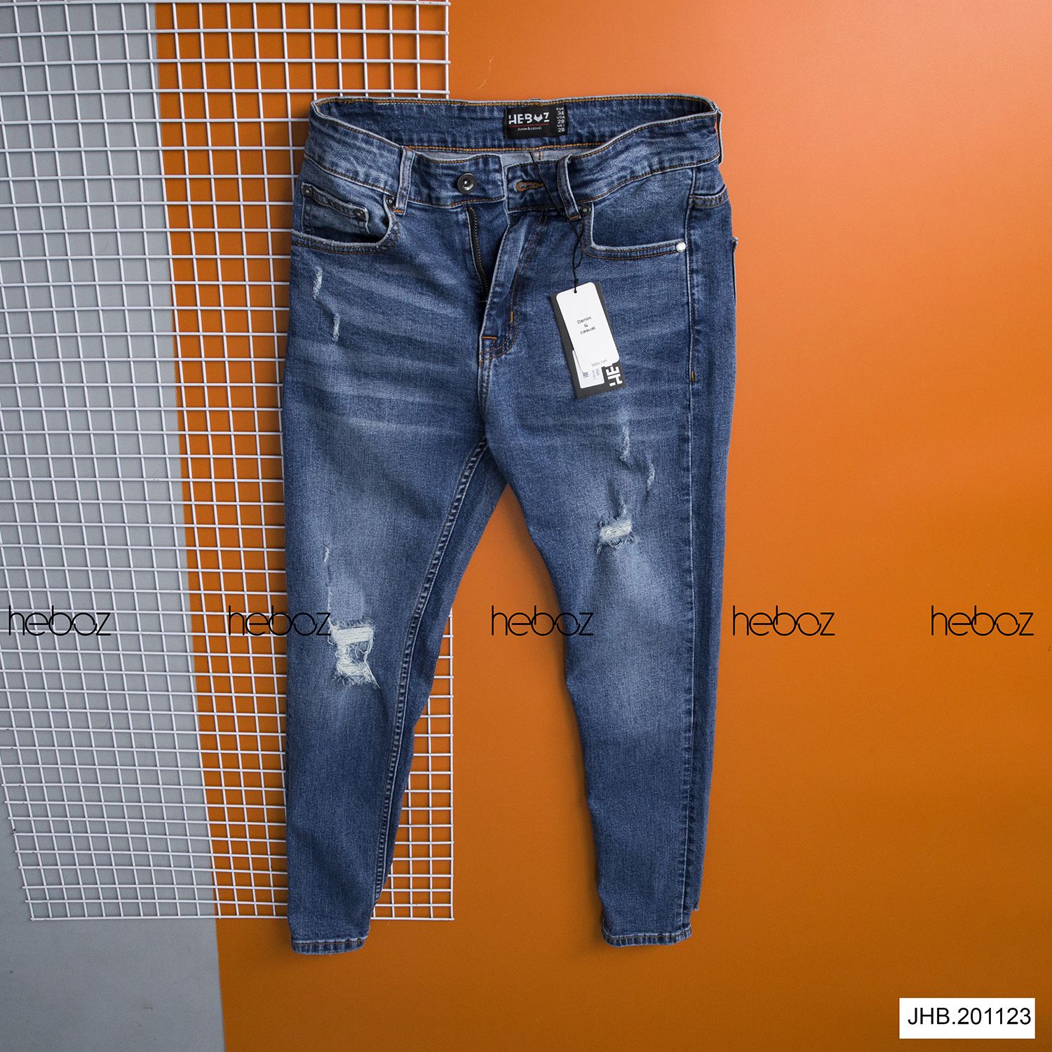 Quần jean skinny HB 201123(rách)