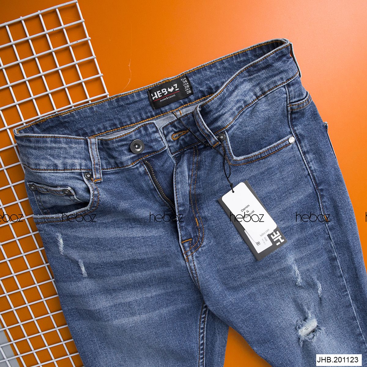 Quần jean skinny HB 201123(rách)
