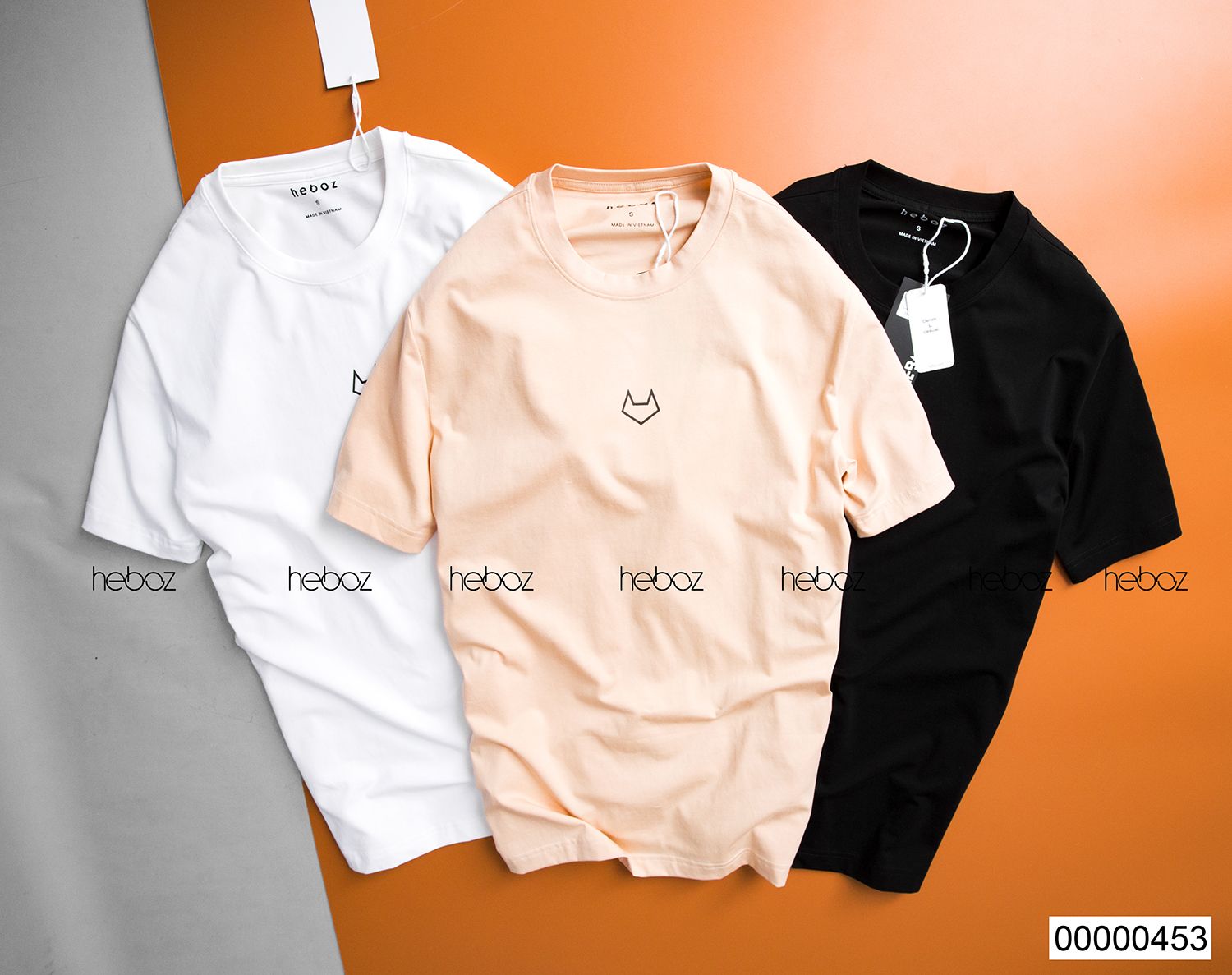 Áo thun Heboz logo nhỏ 3M