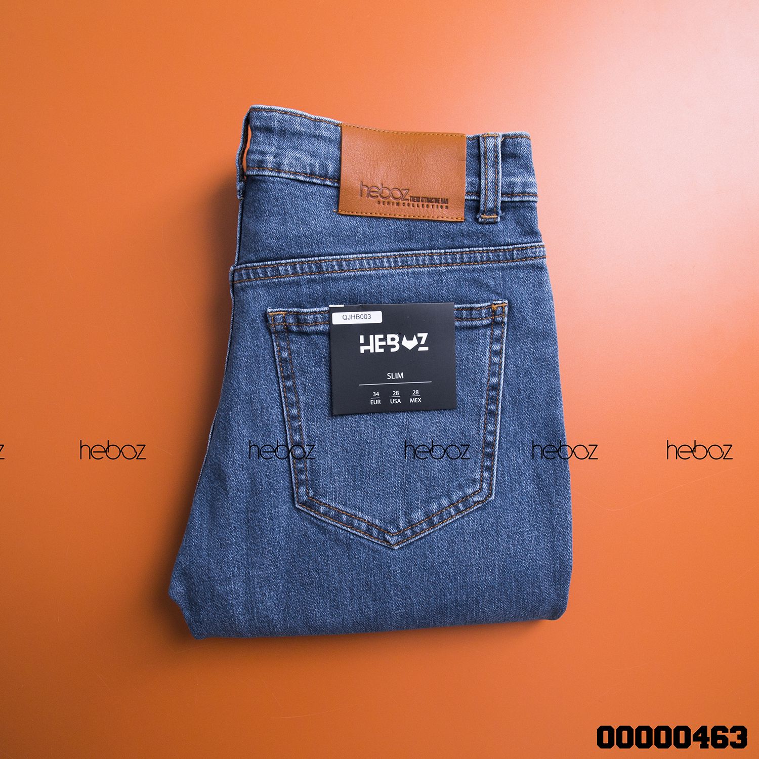Quần jean HB slim 003(xanh đậm)