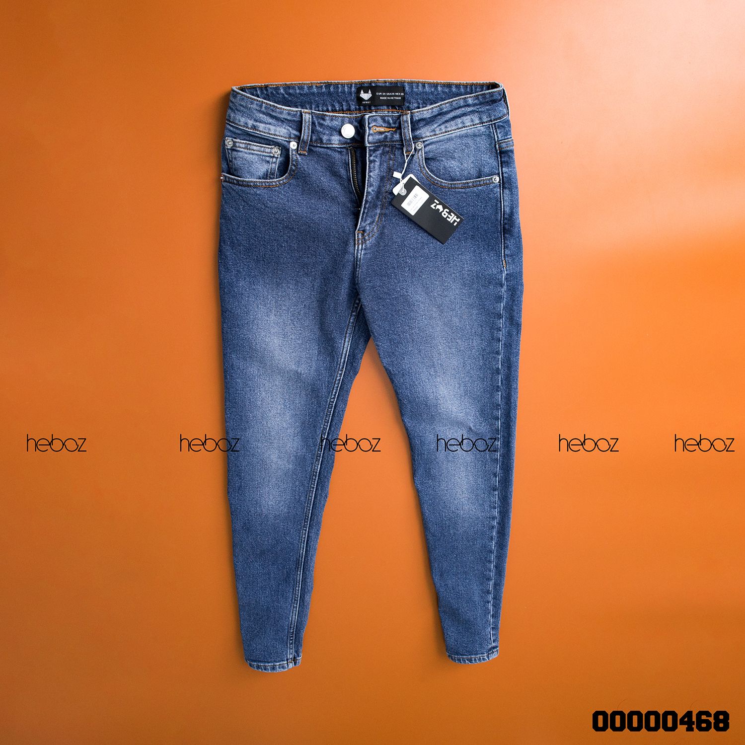 Quần jean HB slim 008(xanh)