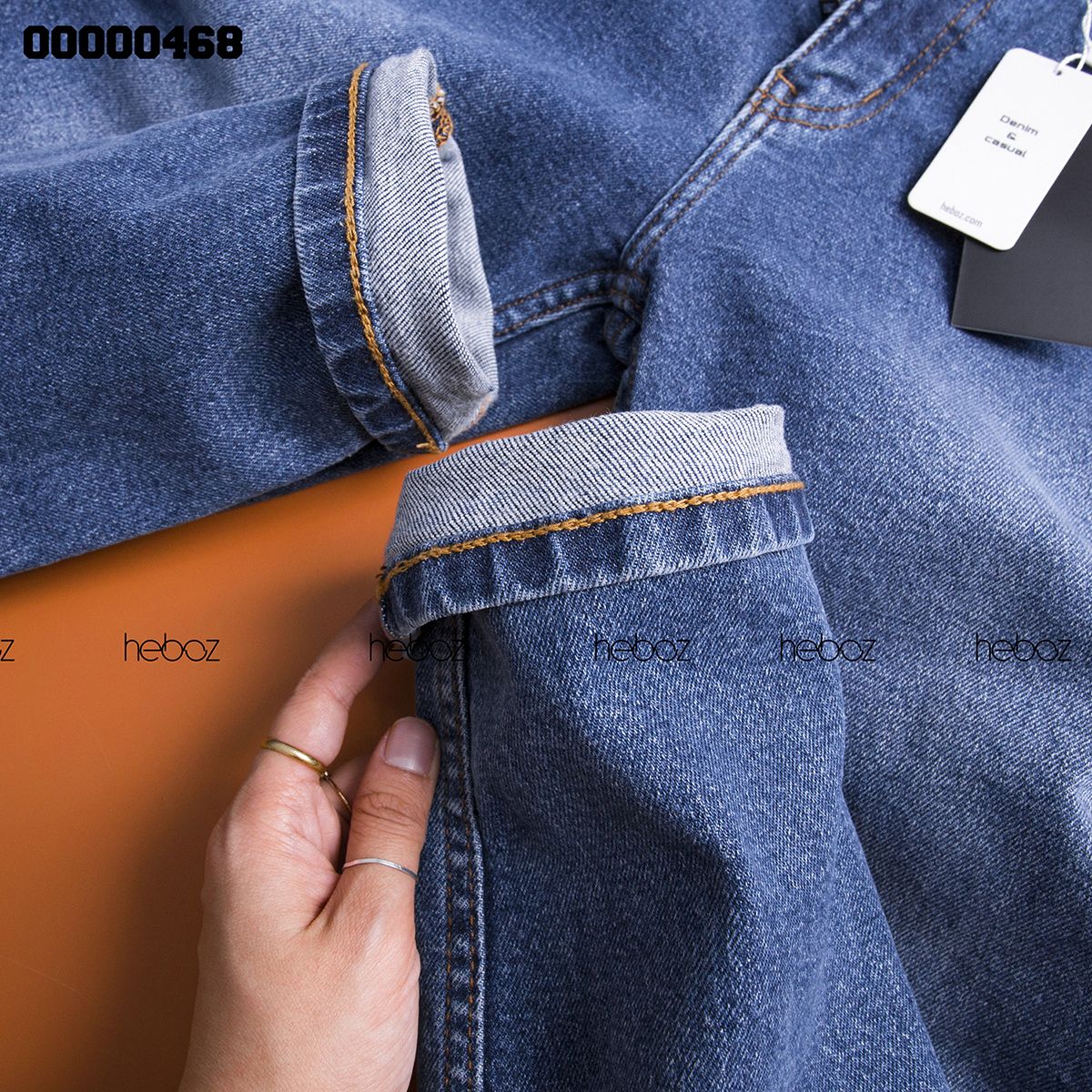 Quần jean HB slim 008(xanh)