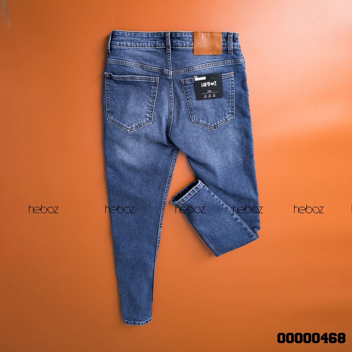 Quần jean HB slim 008(xanh)
