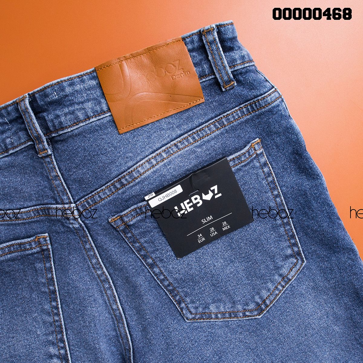 Quần jean HB slim 008(xanh)