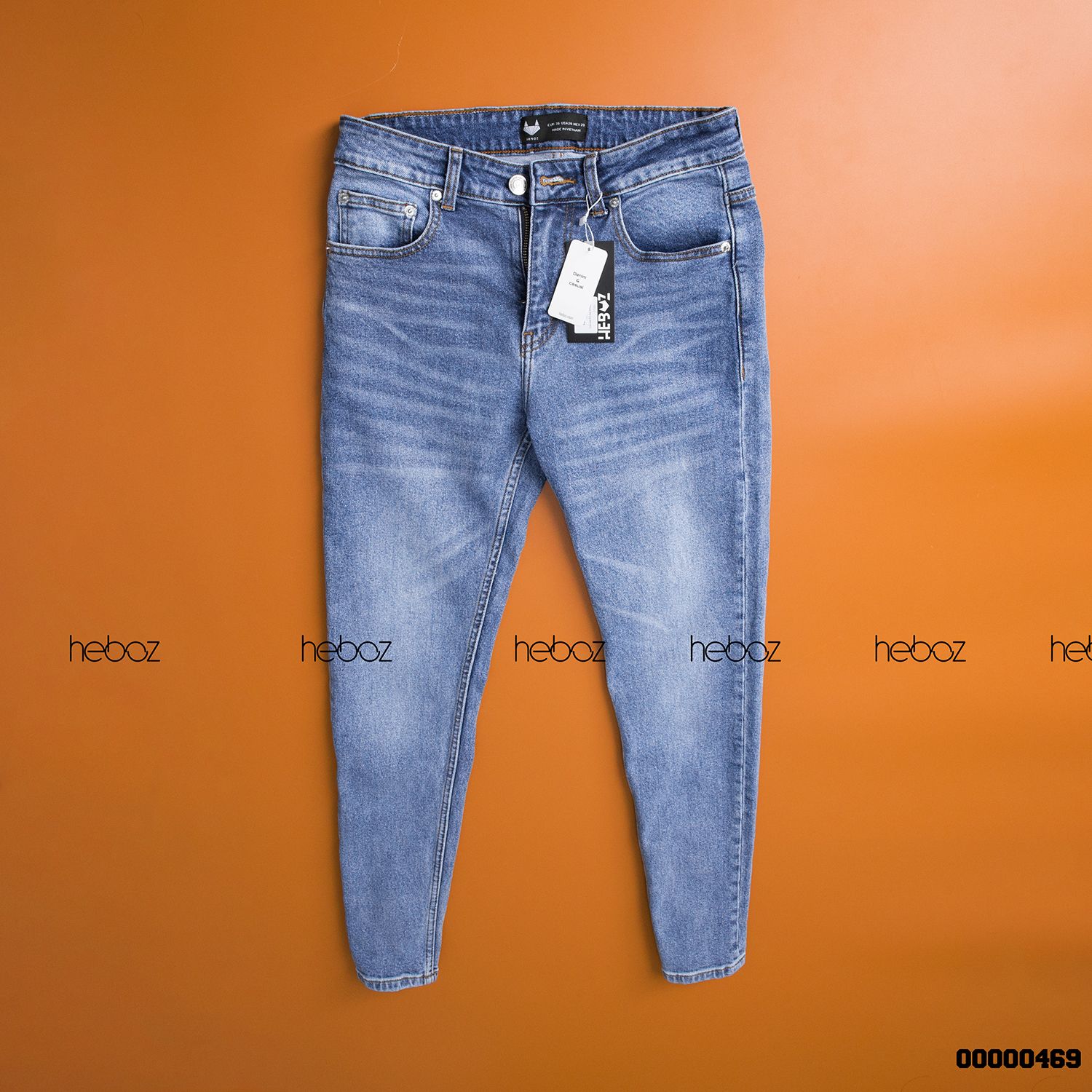 Quần jean HB slim 009(xanh)
