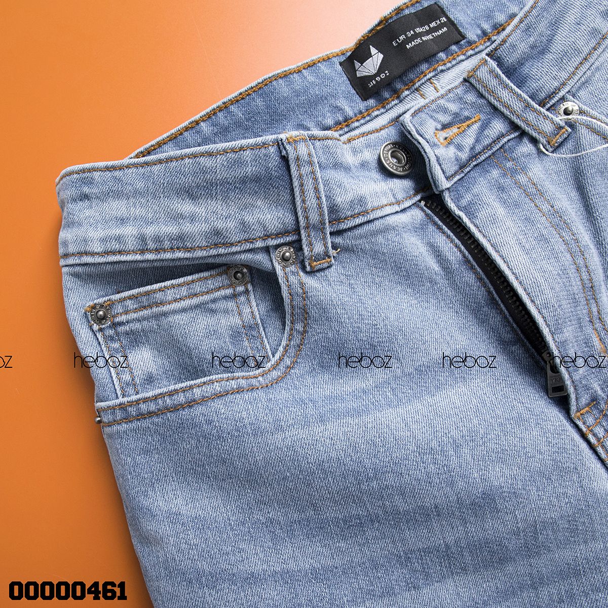 Quần jean HB slim 001(xanh nhạt)