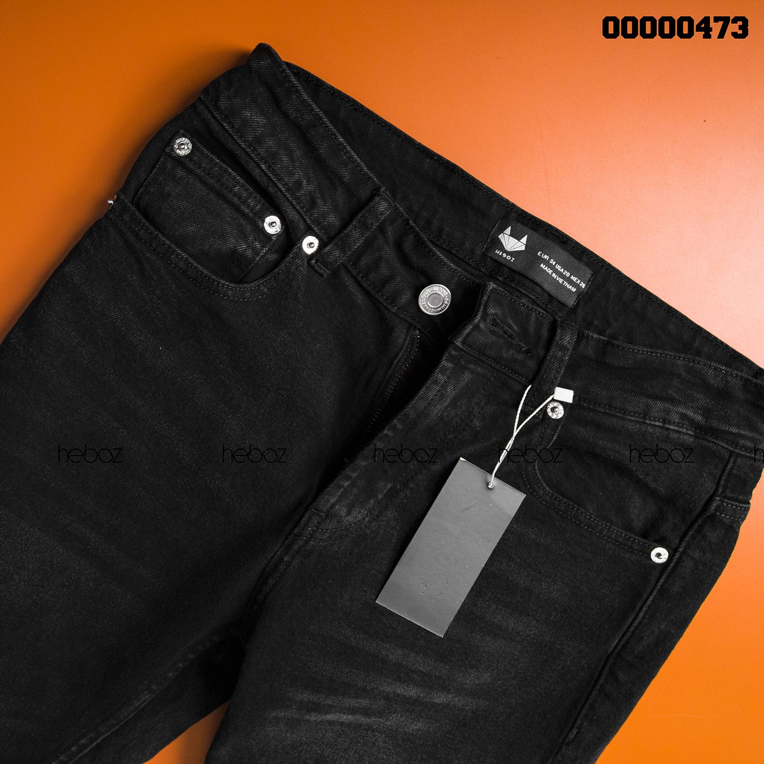 Quần jean HB slim 011(xám)