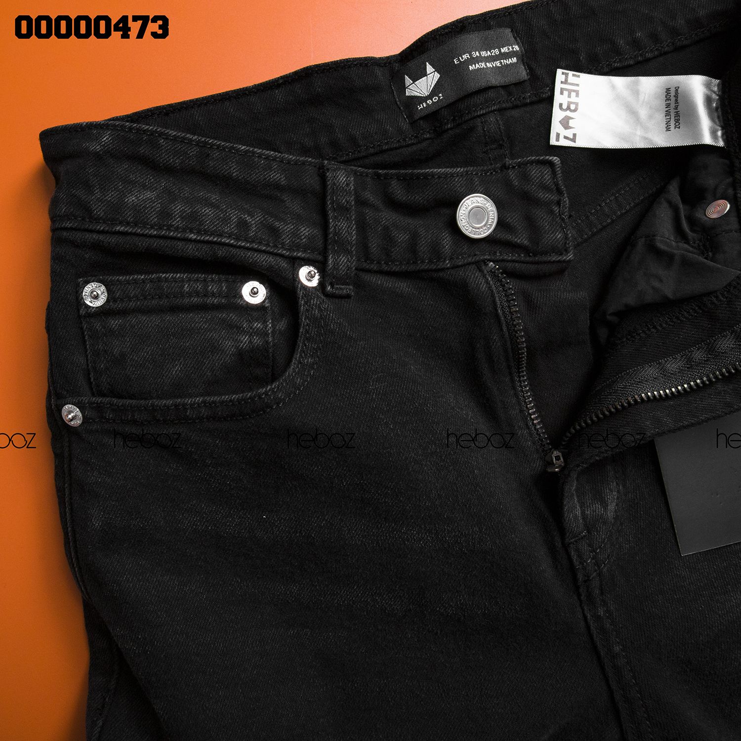 Quần jean HB slim 011(xám)