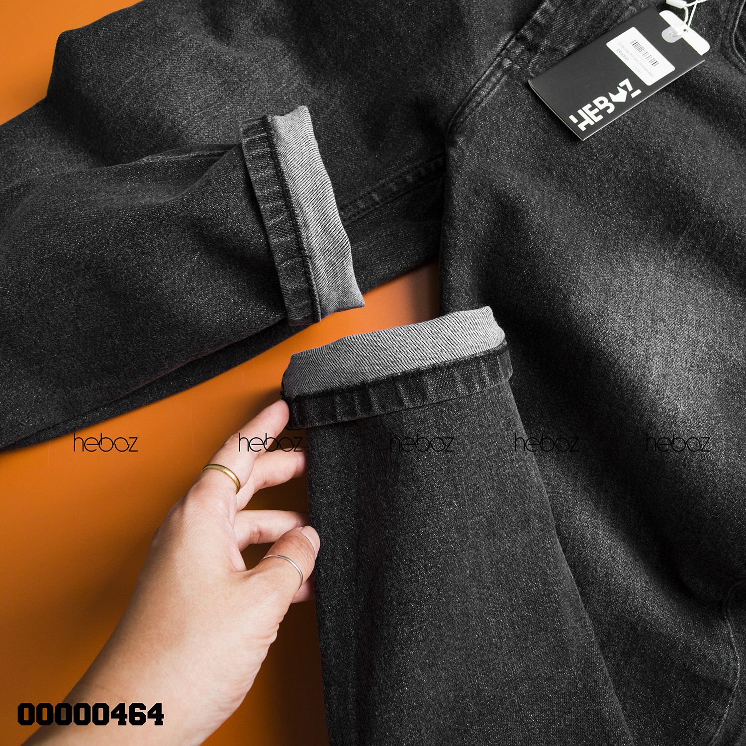Quần jean HB slim 004(xám đậm)