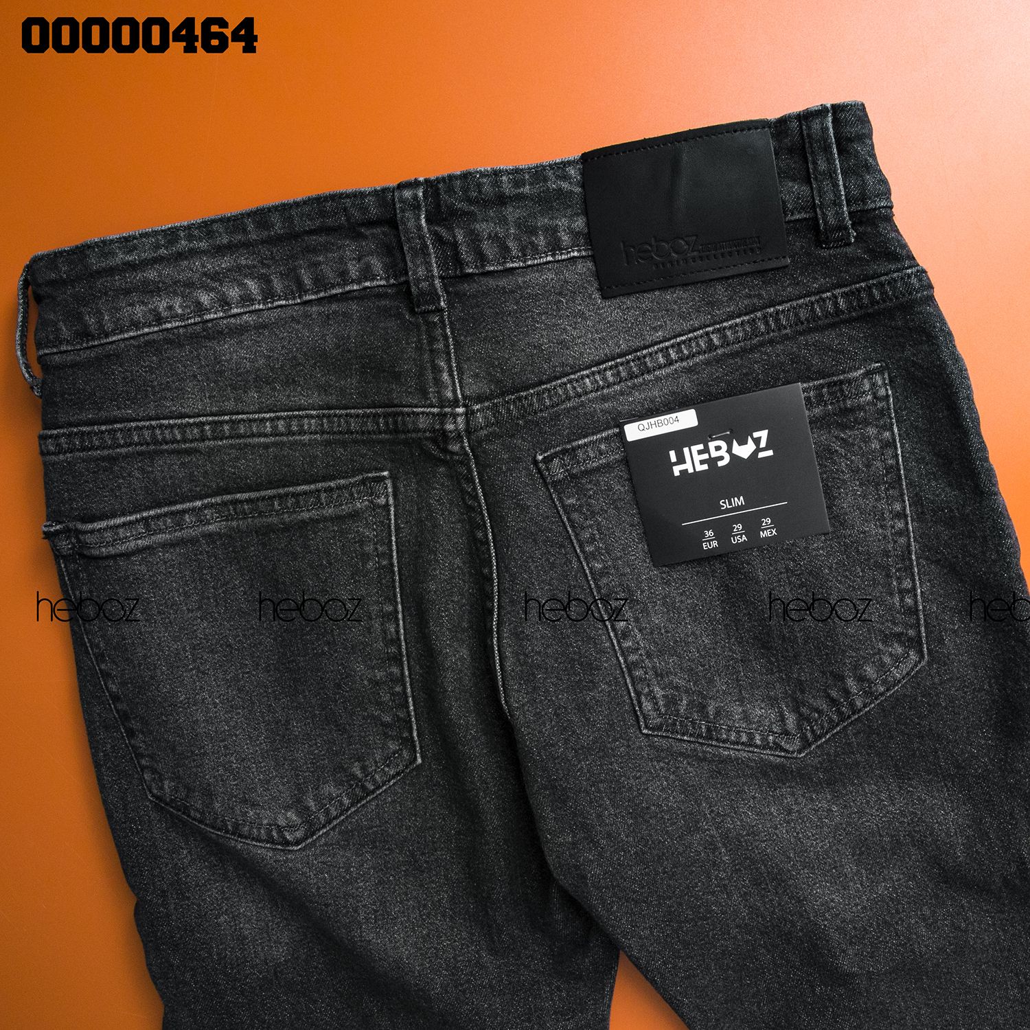 Quần jean HB slim 004(xám đậm)