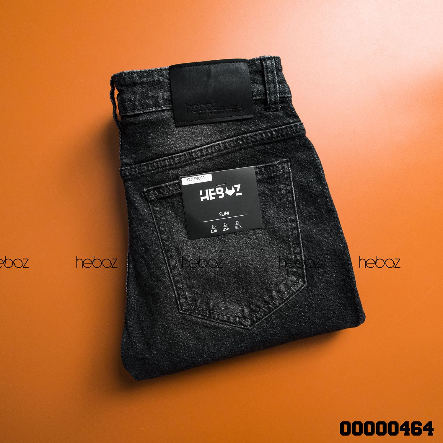 Quần jean HB slim 004(xám đậm)
