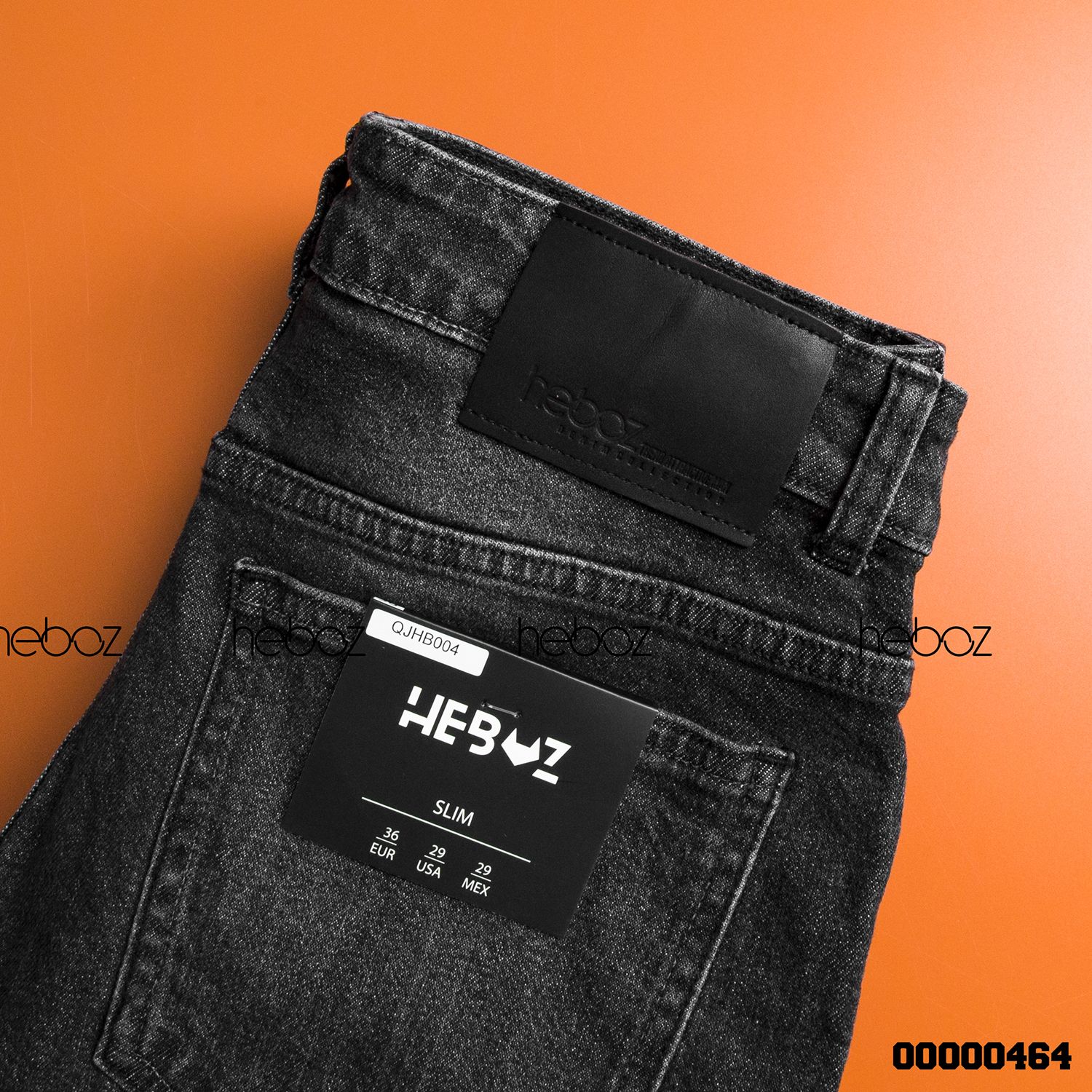 Quần jean HB slim 004(xám đậm)